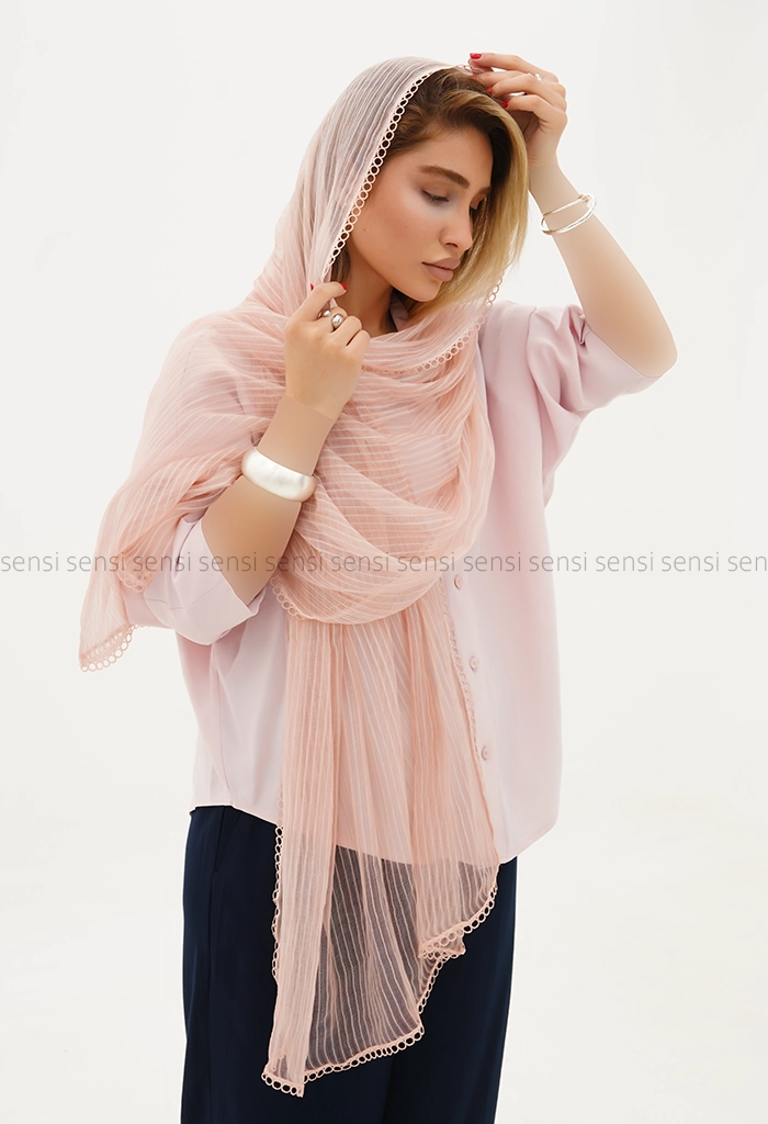 شال راه راه بغل گیپور کد1005697